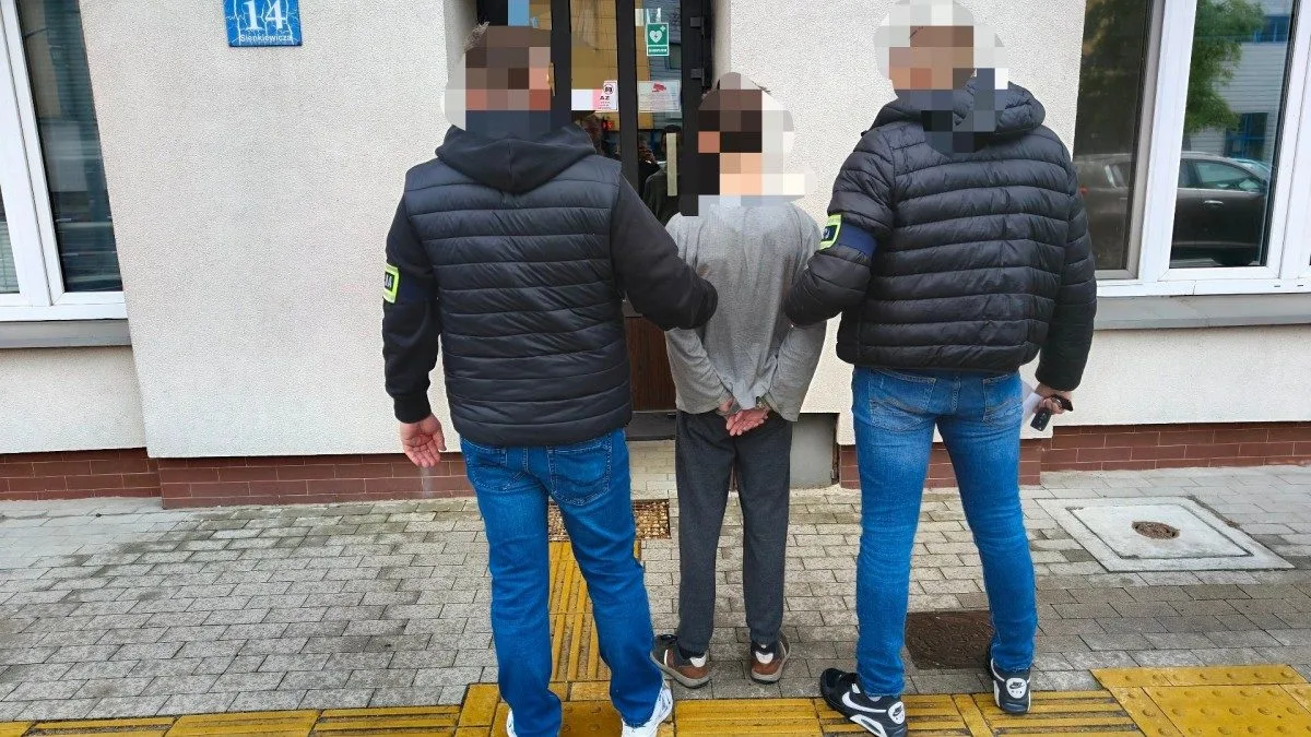 Agresywne zachowanie mężczyzny w gminie Kłodawa podczas interwencji policji