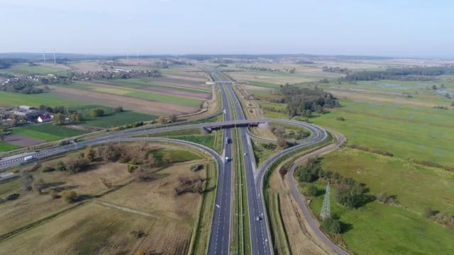 Bramki na A2 w Kole i Dąbiu przed rozbiórką na autostradzie w powiecie kolskim