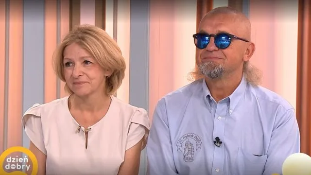 Dariusz Borowiak z Koła podczas wywiadu w Dzień Dobry TVN opowiada o żeglarstwie i wyprawie na Grenlandię