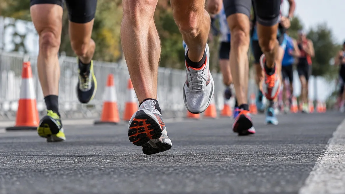 Trasa Duathlon Koło 2023 z zamkniętymi ulicami w Kole i okolicach