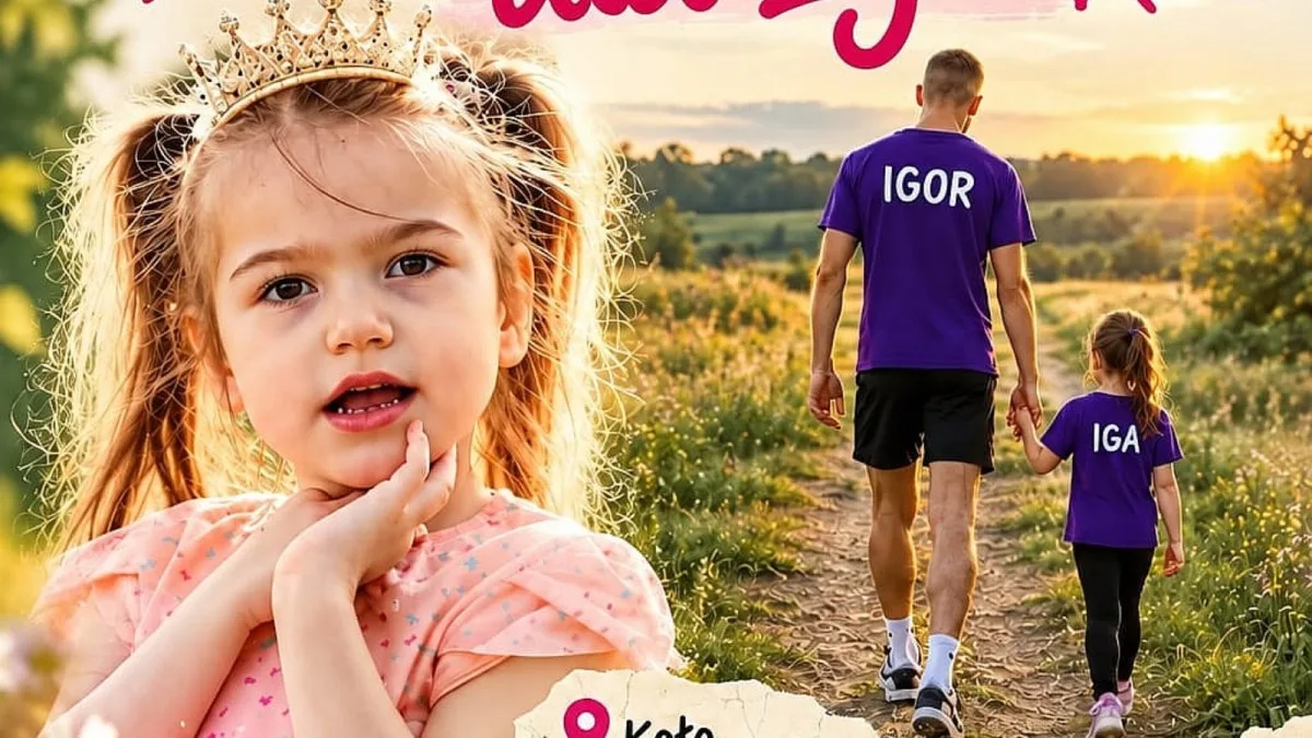 Igor Chruścielski maszeruje dla Igi Filipek na trasie z Koła do Łodzi